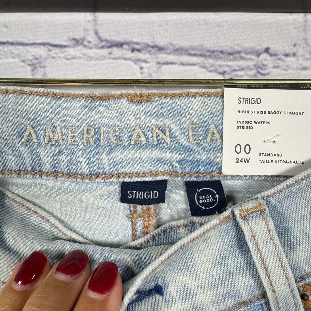 American Eagle NWT Strigid Baggy Straight Jean - Picture 3 of 4